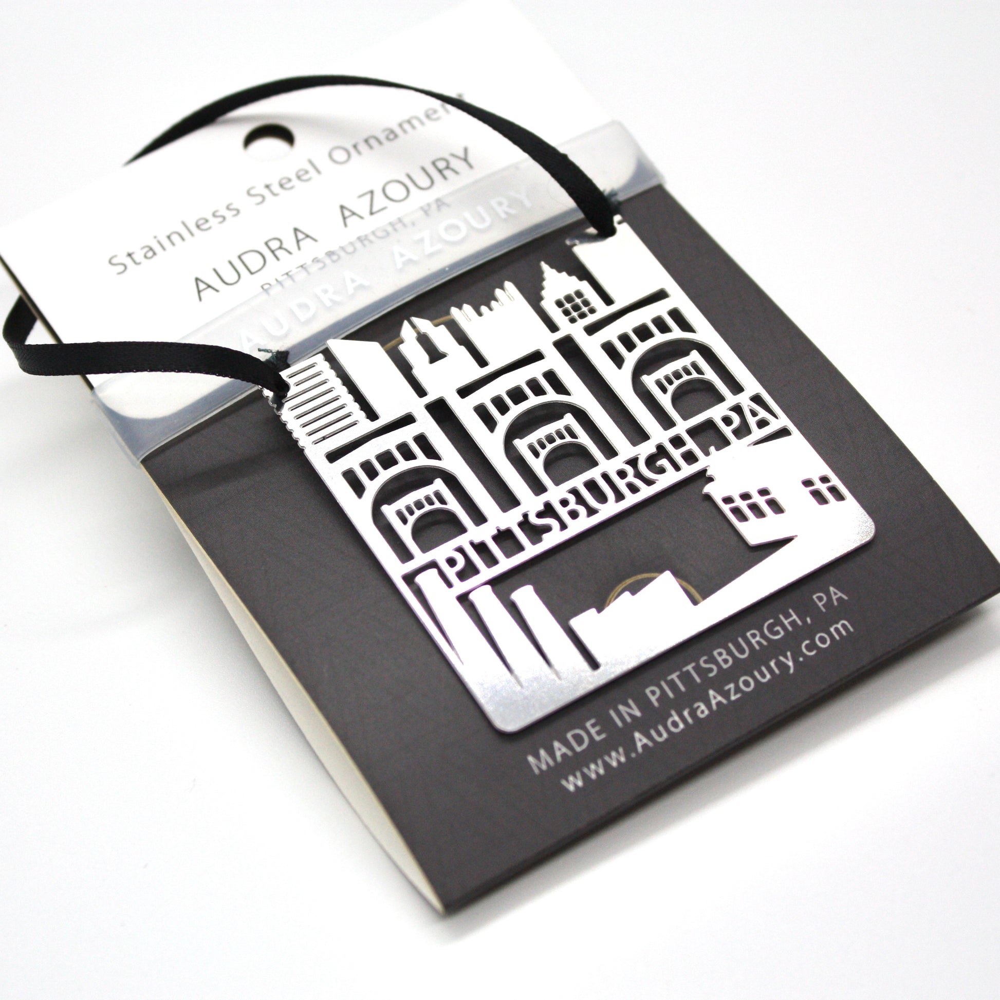 Pittsburgh Ornament by Audra Azoury
