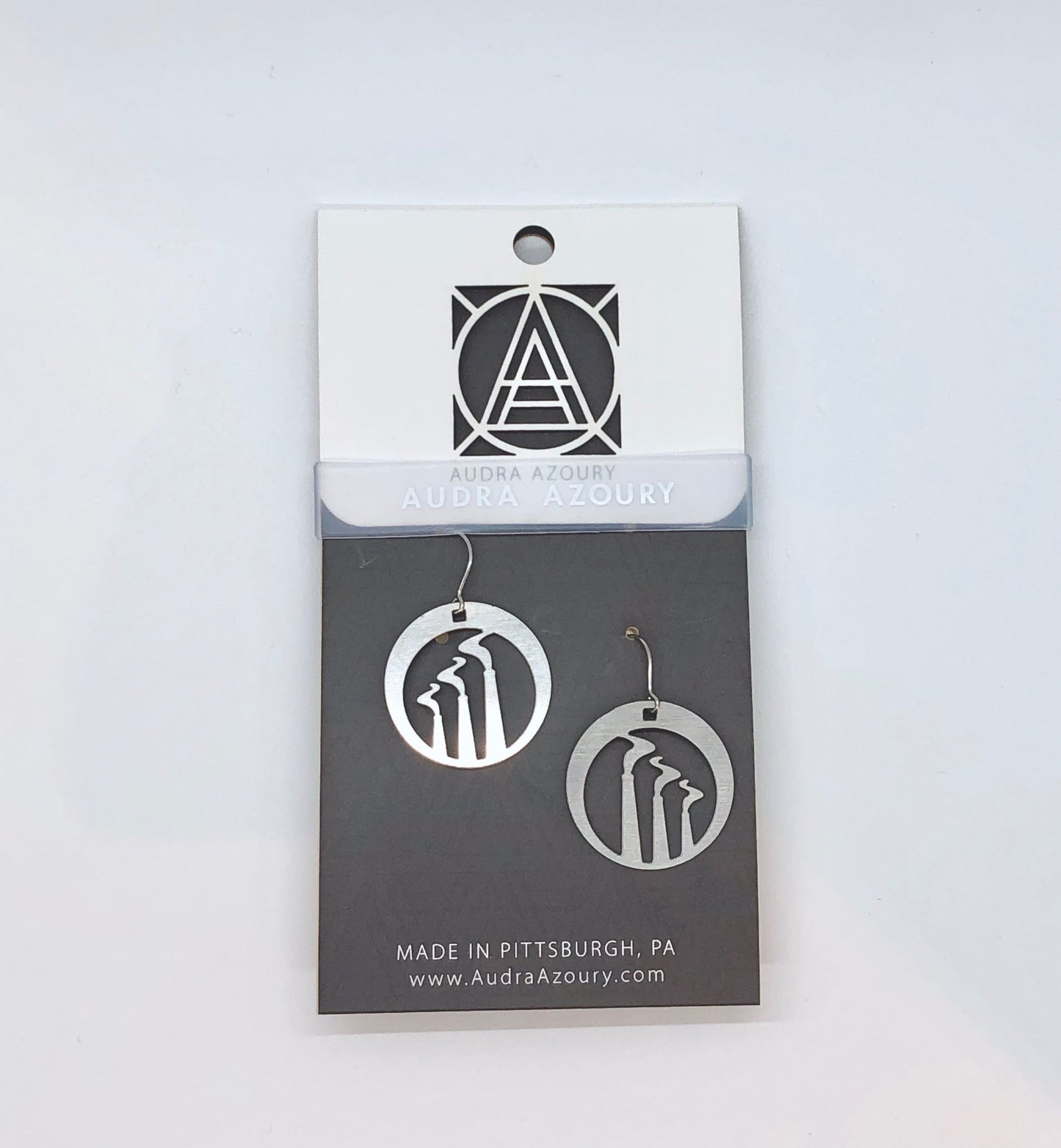 Pittsburgh Earrings | Smoke Stacks