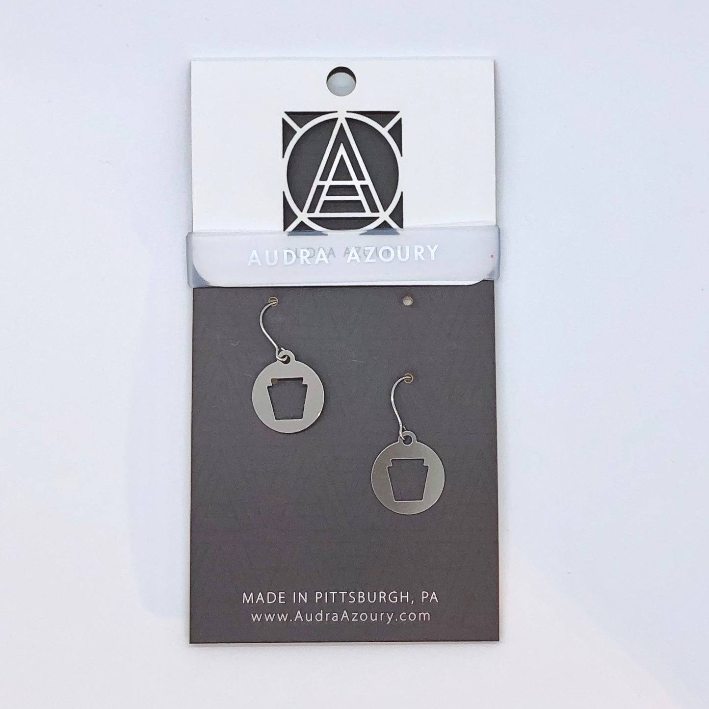 Pittsburgh Earrings | Mini-Keystone