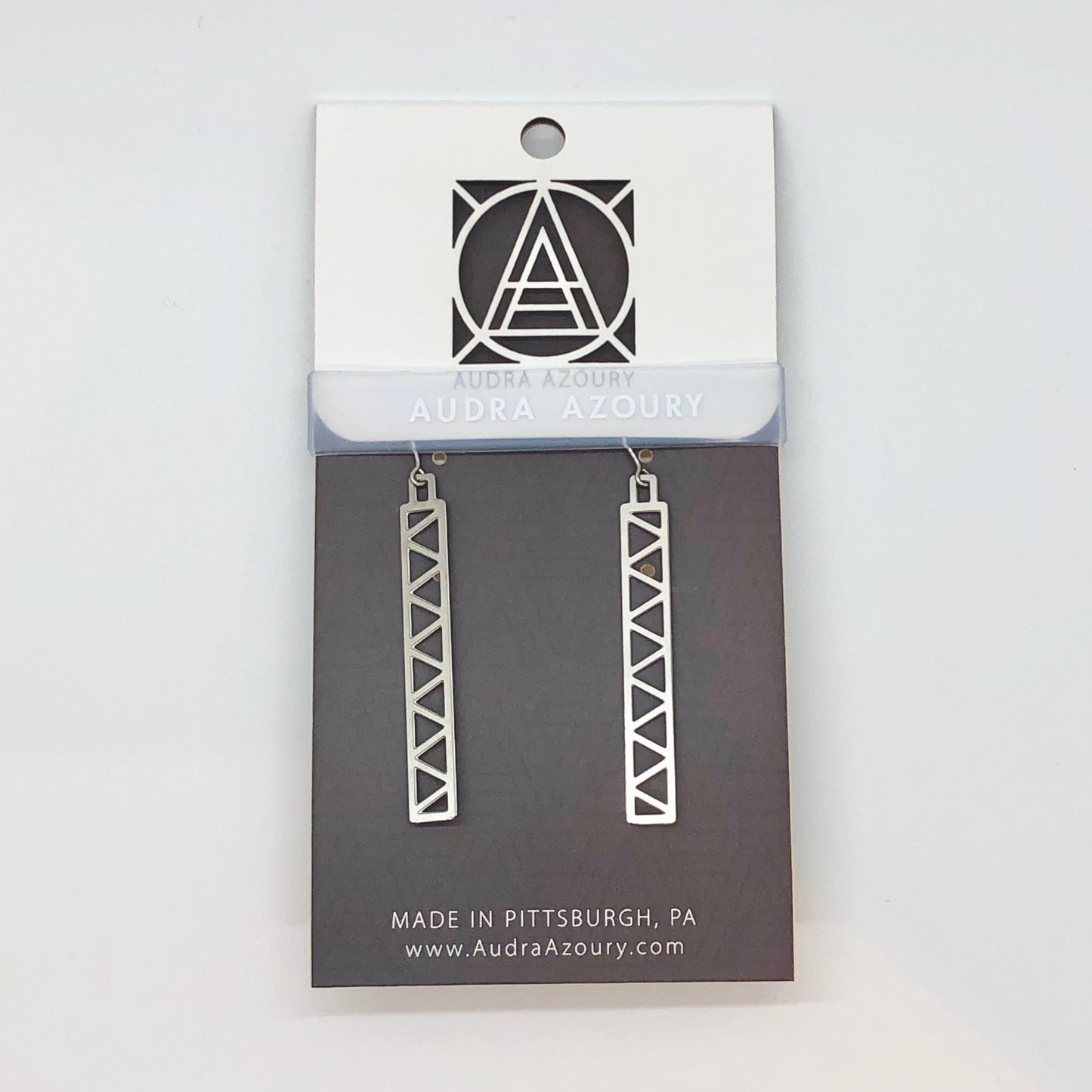 Bridge Earrings | Zig-Zag Truss