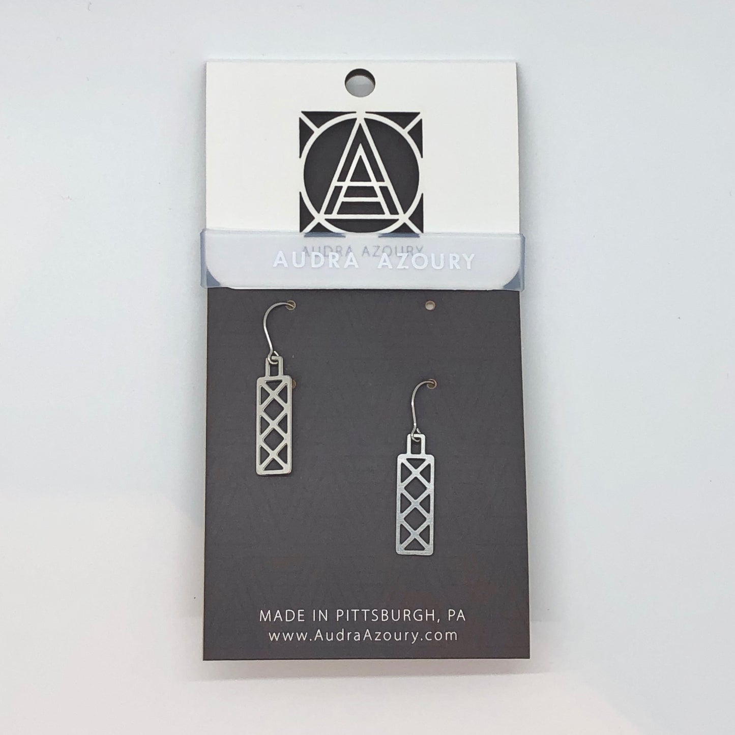 Bridge Earrings | Mini-X Truss