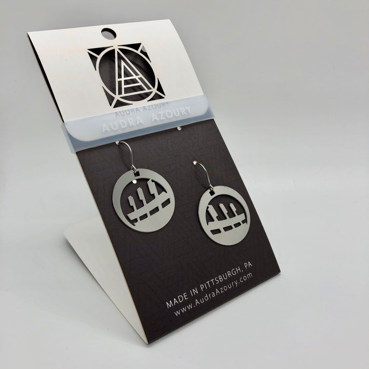 Pittsburgh Earrings | Baseball Park