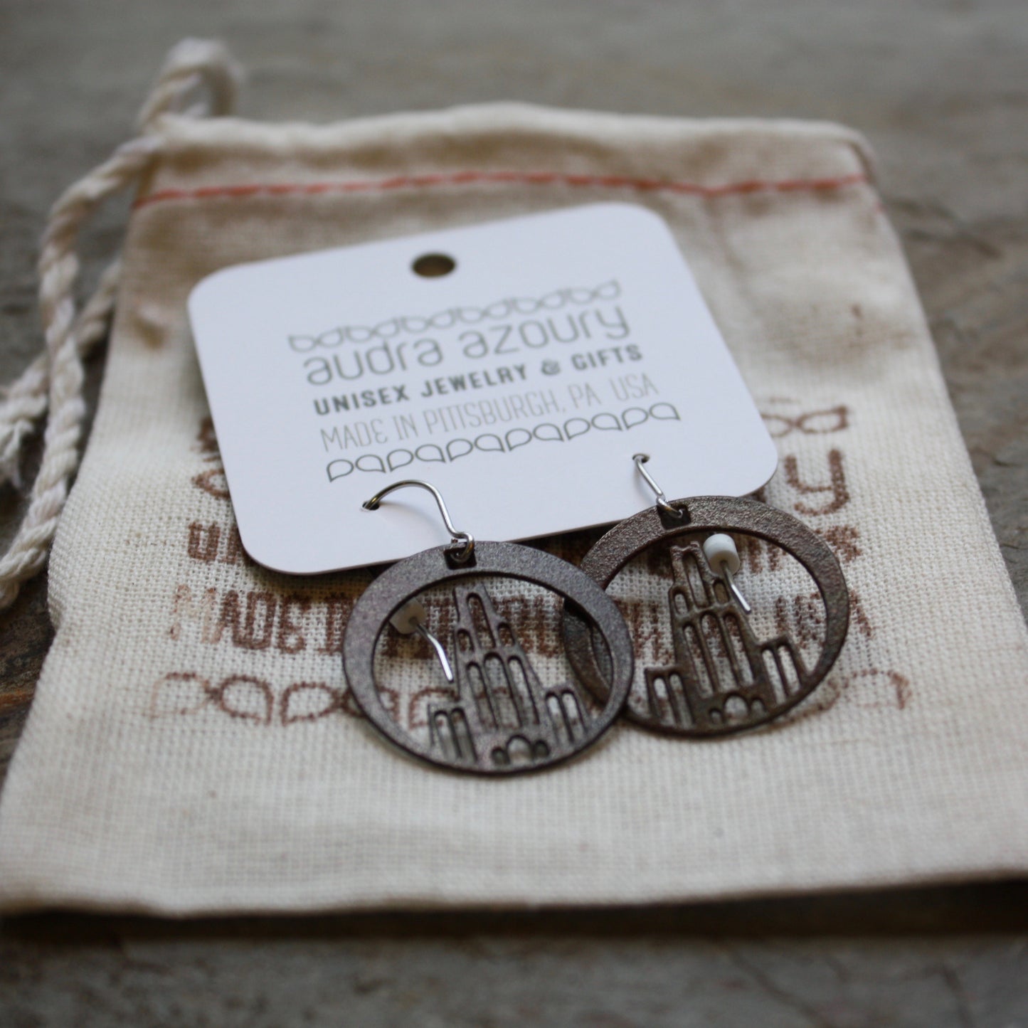 Cathedral Earrings by Audra Azoury