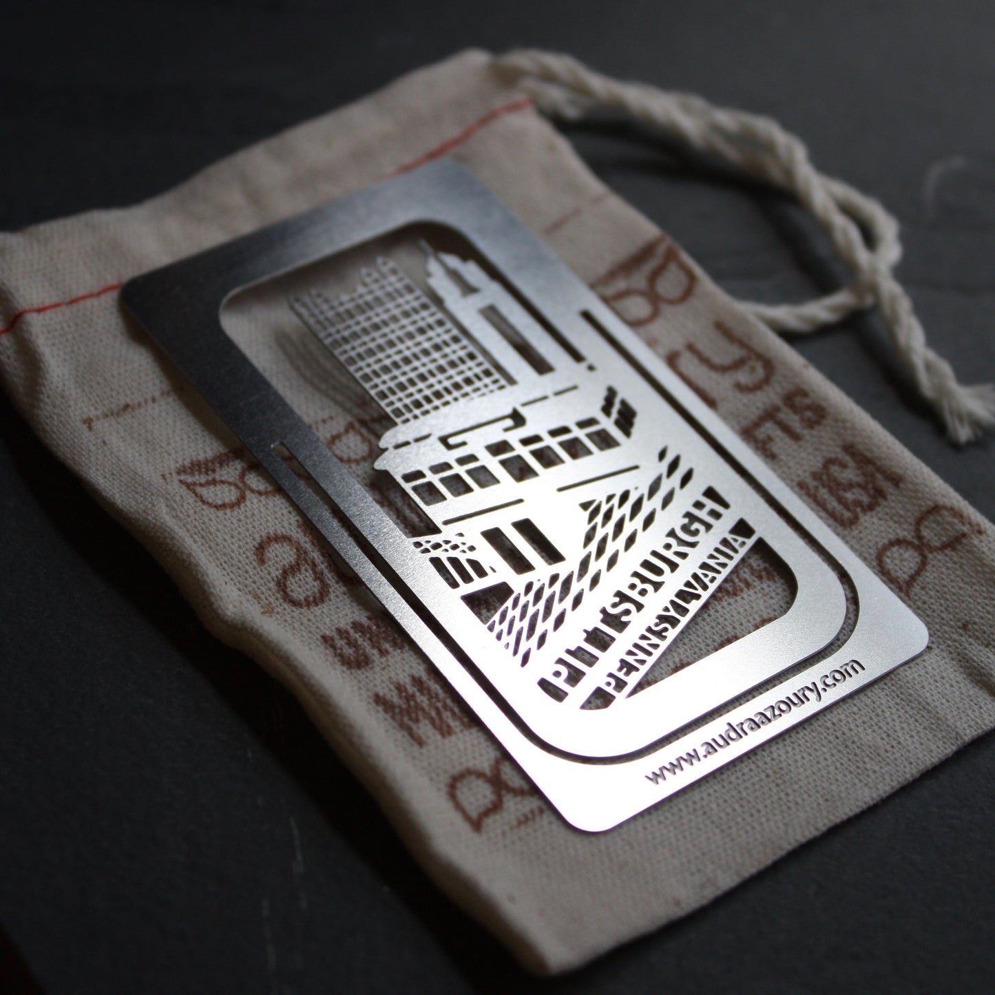 Pittsburgh Bookmark | Incline