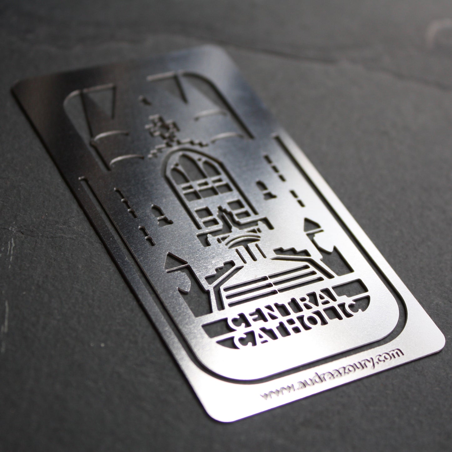 Clip on central catholic Bookmark by Pittsburgh designer Audra Azoury