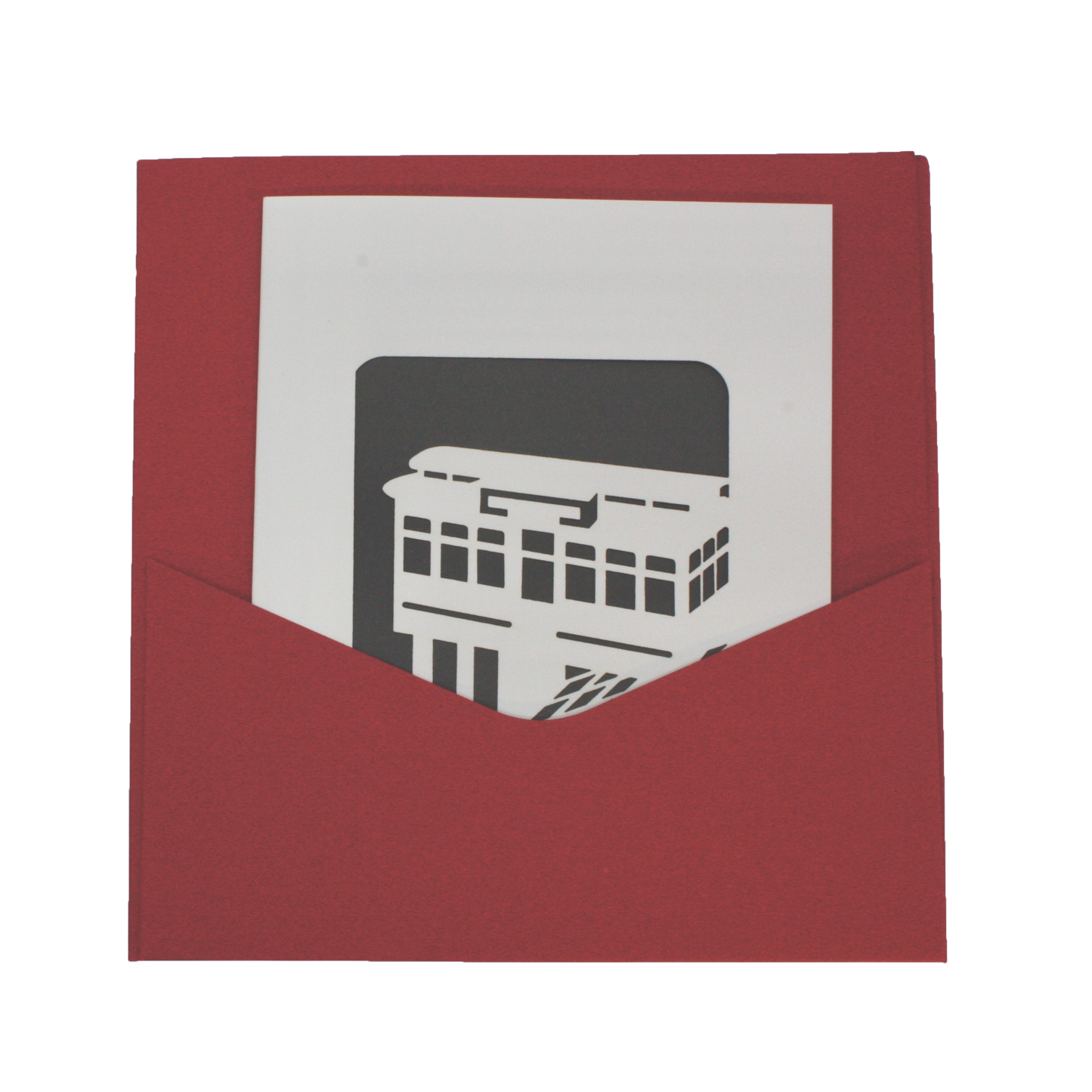 Incline Card + Pocket Envelope | Assorted Colors