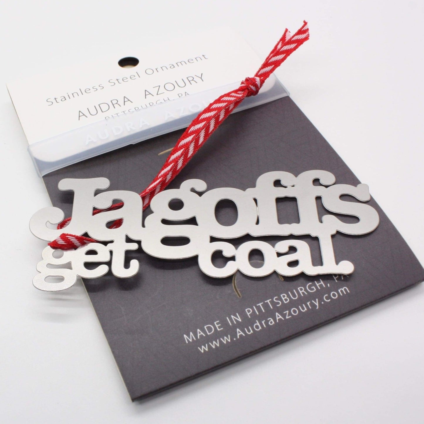 Pittsburghese Ornament | Jagoff's get coal