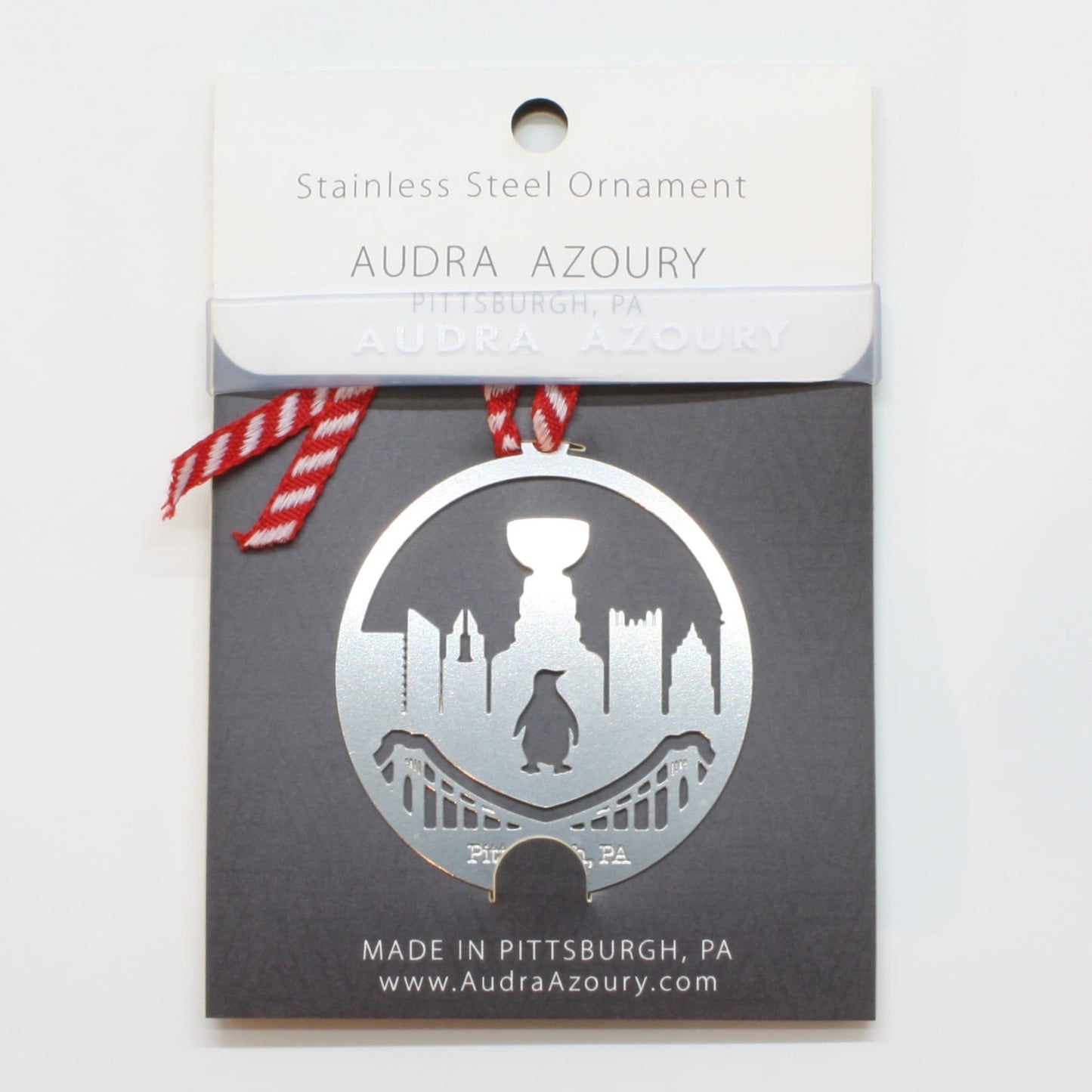 Pittsburgh Ornament | Hockey Trophy