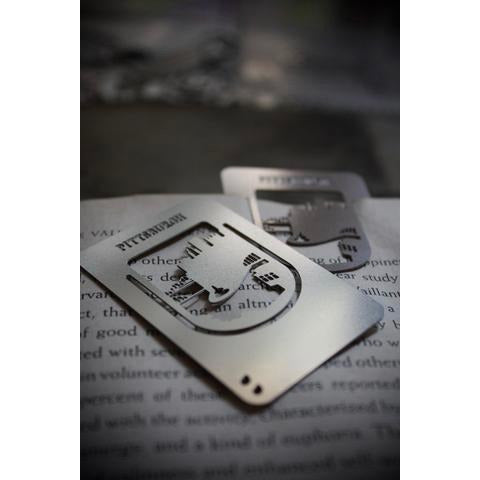 Pittsburgh Skyline clip-on bookmark by Audra Azoury