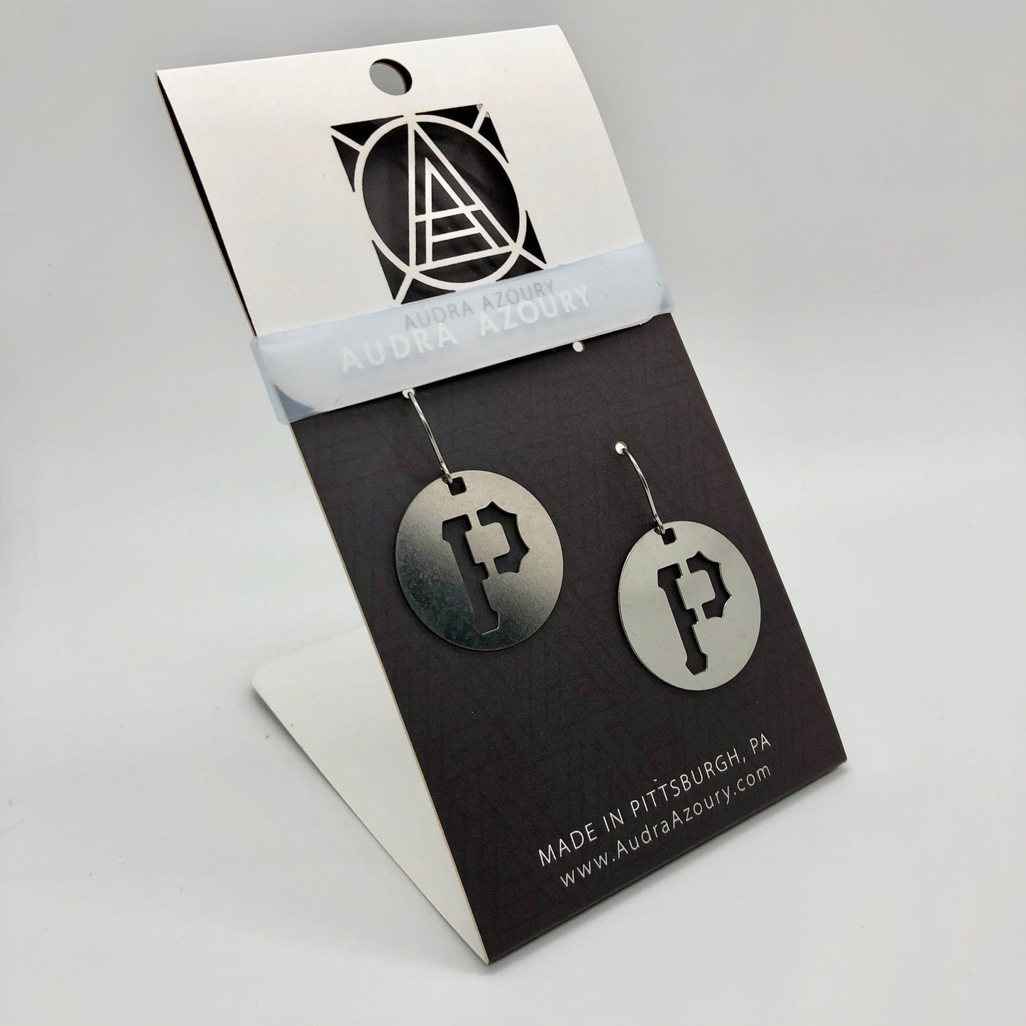 Pittsburgh Earrings | Pirates P