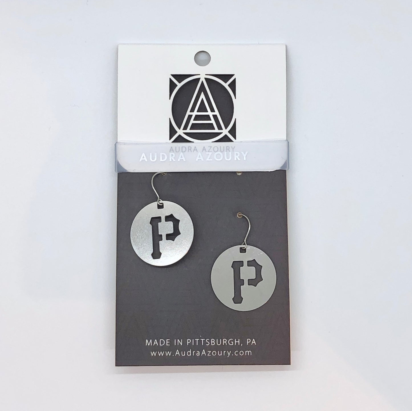 Pittsburgh Earrings | Pirates P