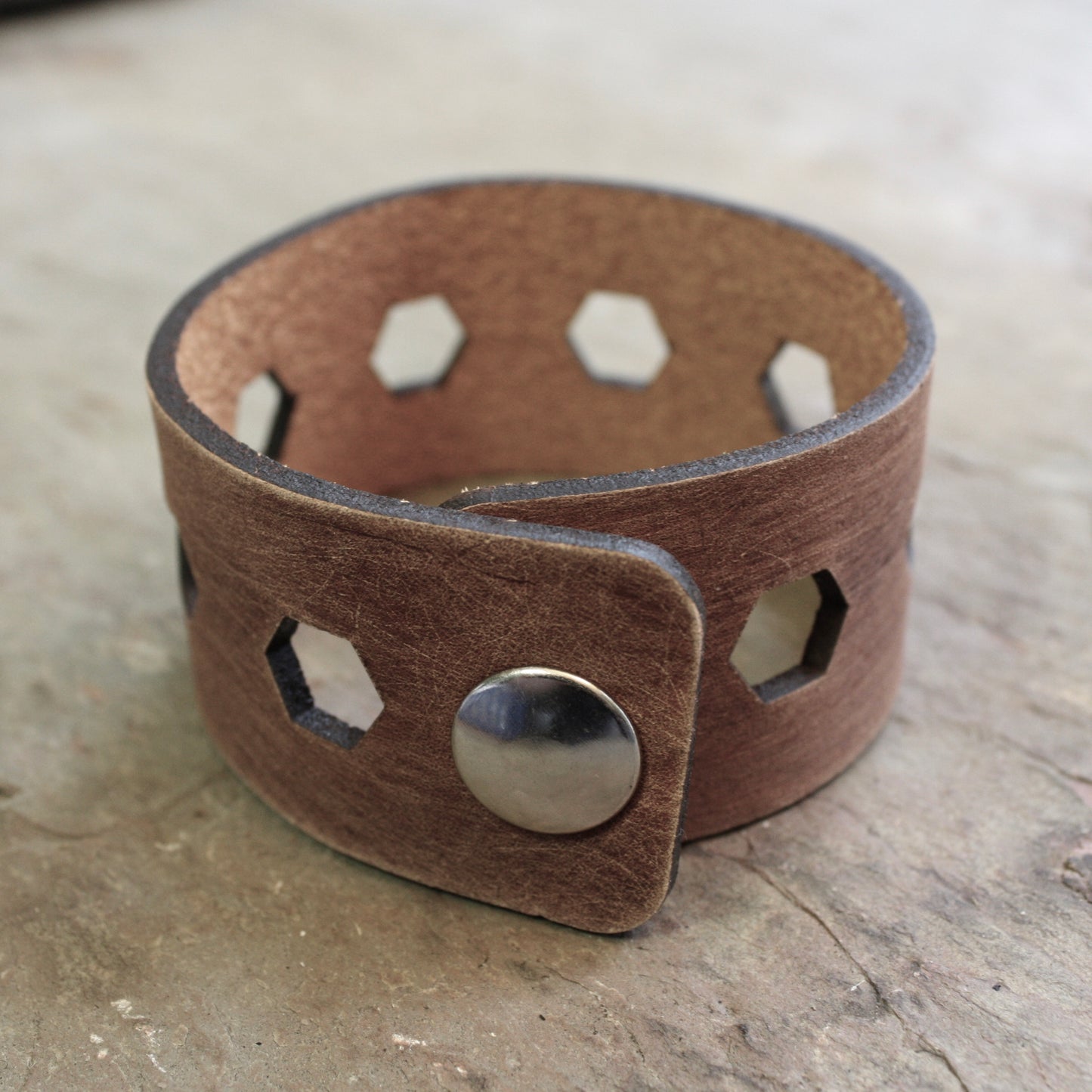 Leather Bracelet | FAT Hex