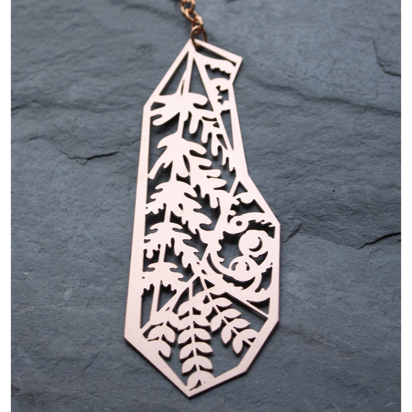 copper fern sun catcher by audra azoury