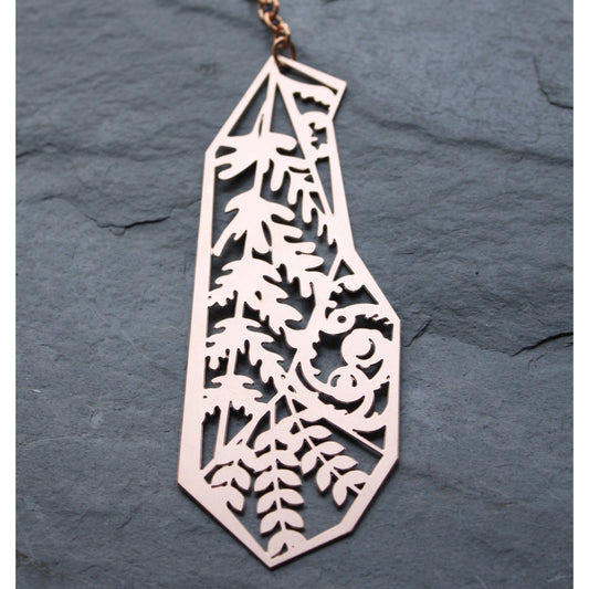 copper fern sun catcher by audra azoury