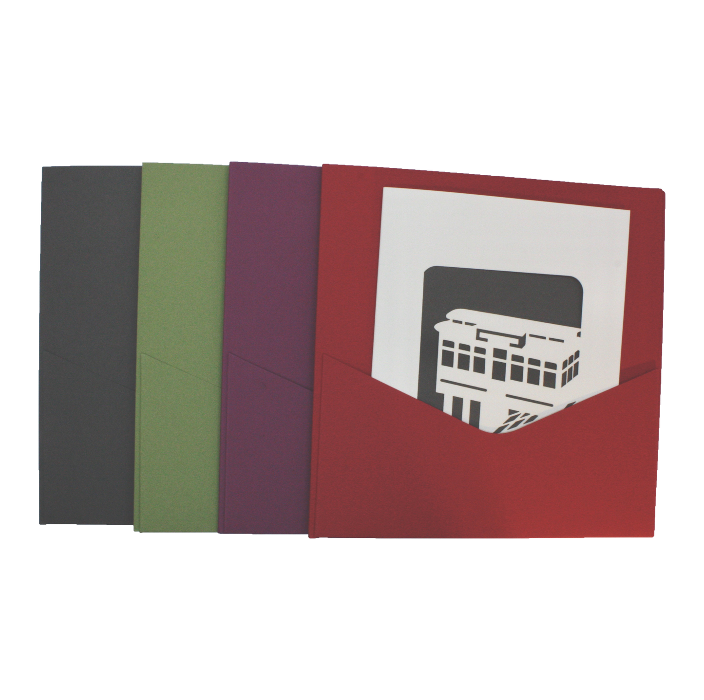 Incline Card + Pocket Envelope | Assorted Colors