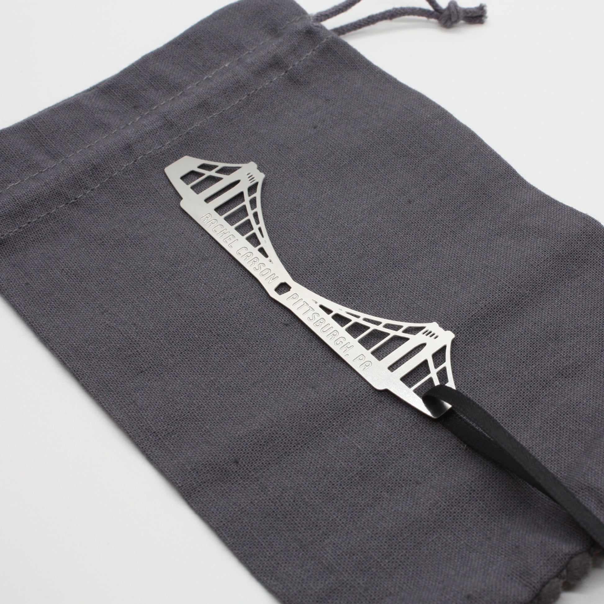 Rachel Carson Bridge Ornament, Pittsburgh by Audra Azoury