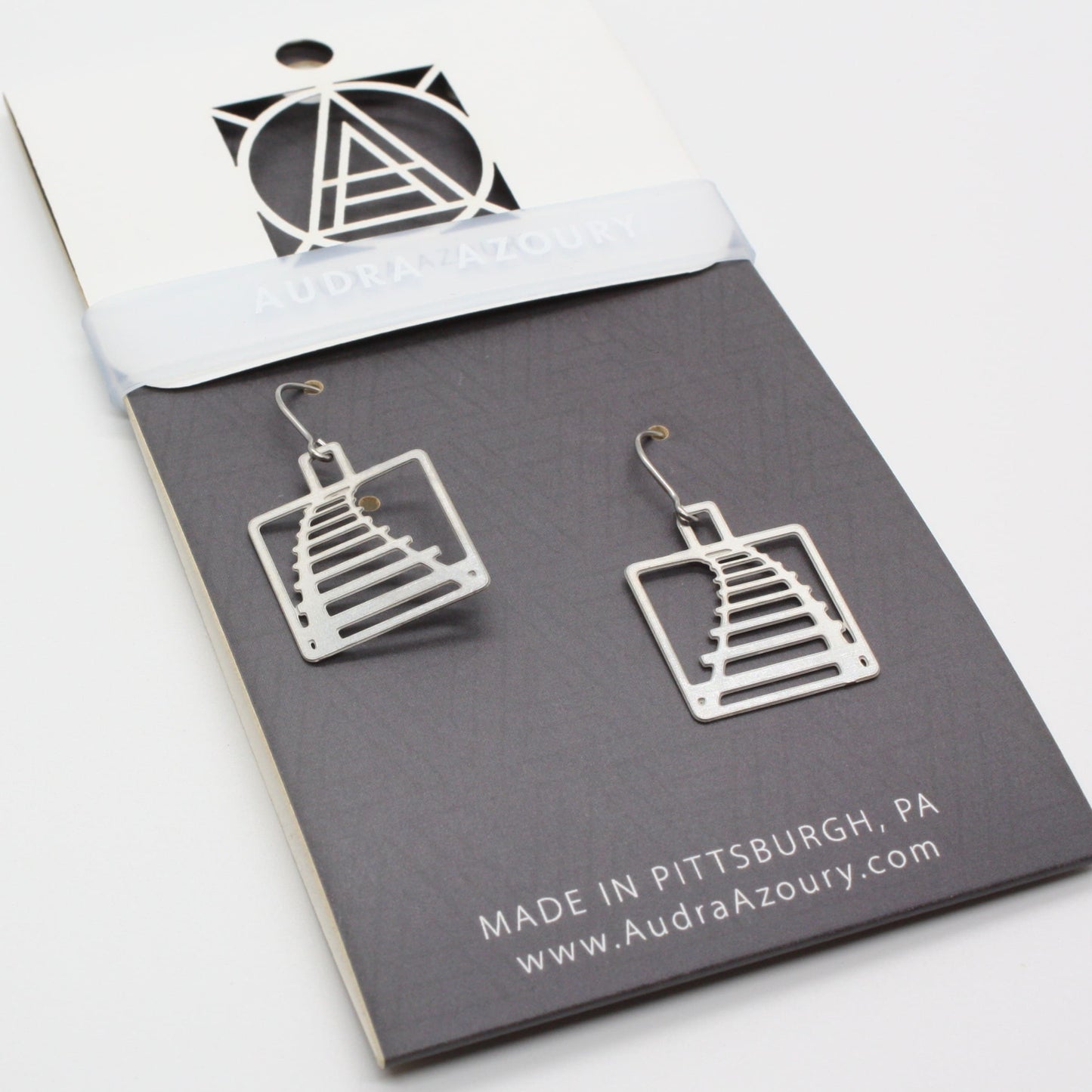 Railroad Tracks Earrings