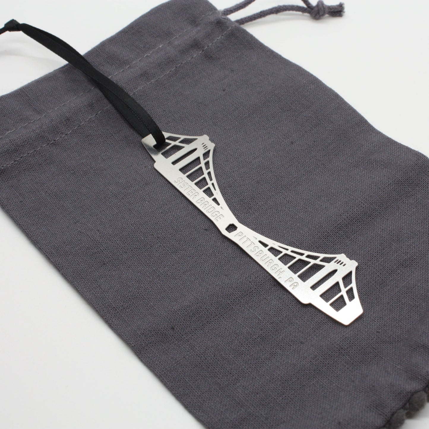 Pittsburgh Bridge Ornament | Sister Bridge