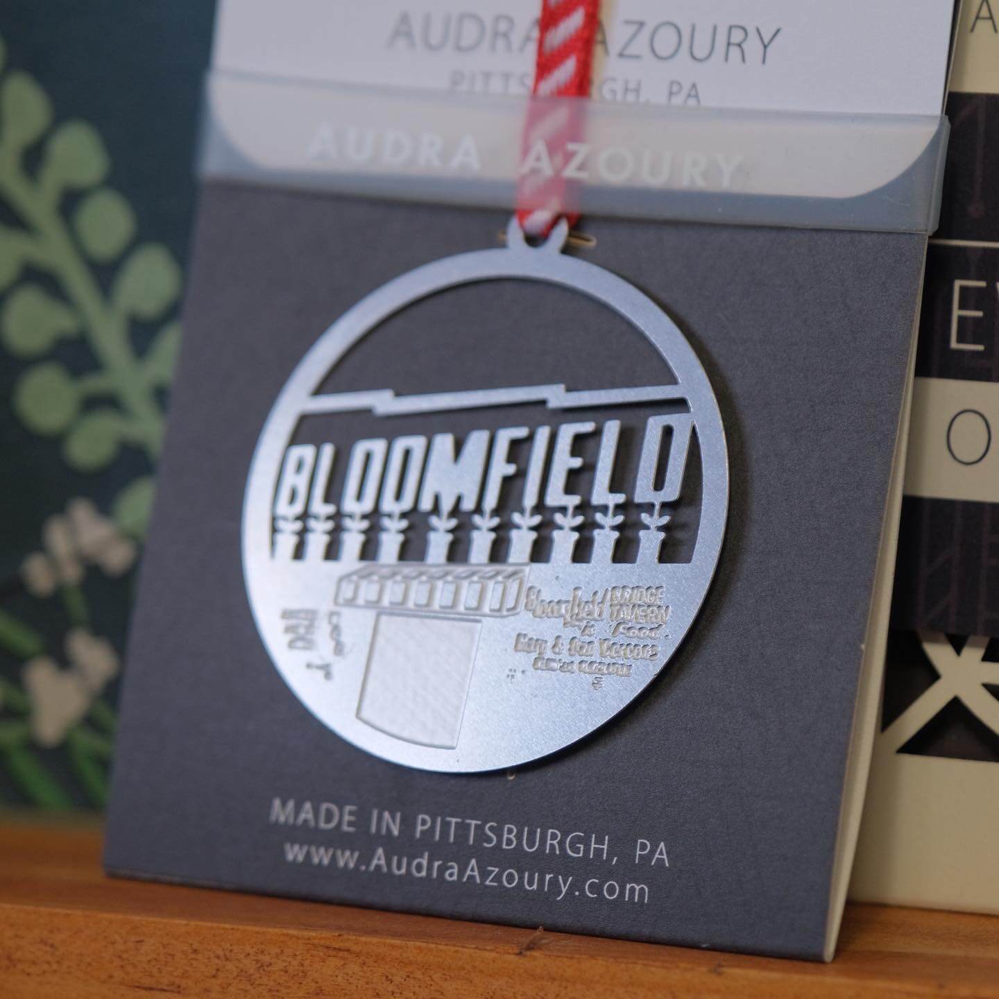 Bloomfield Ornament, Pittsburgh by Audra Azoury