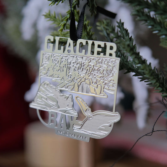 Glacier Bay National Park Ornament by Audra Azoury