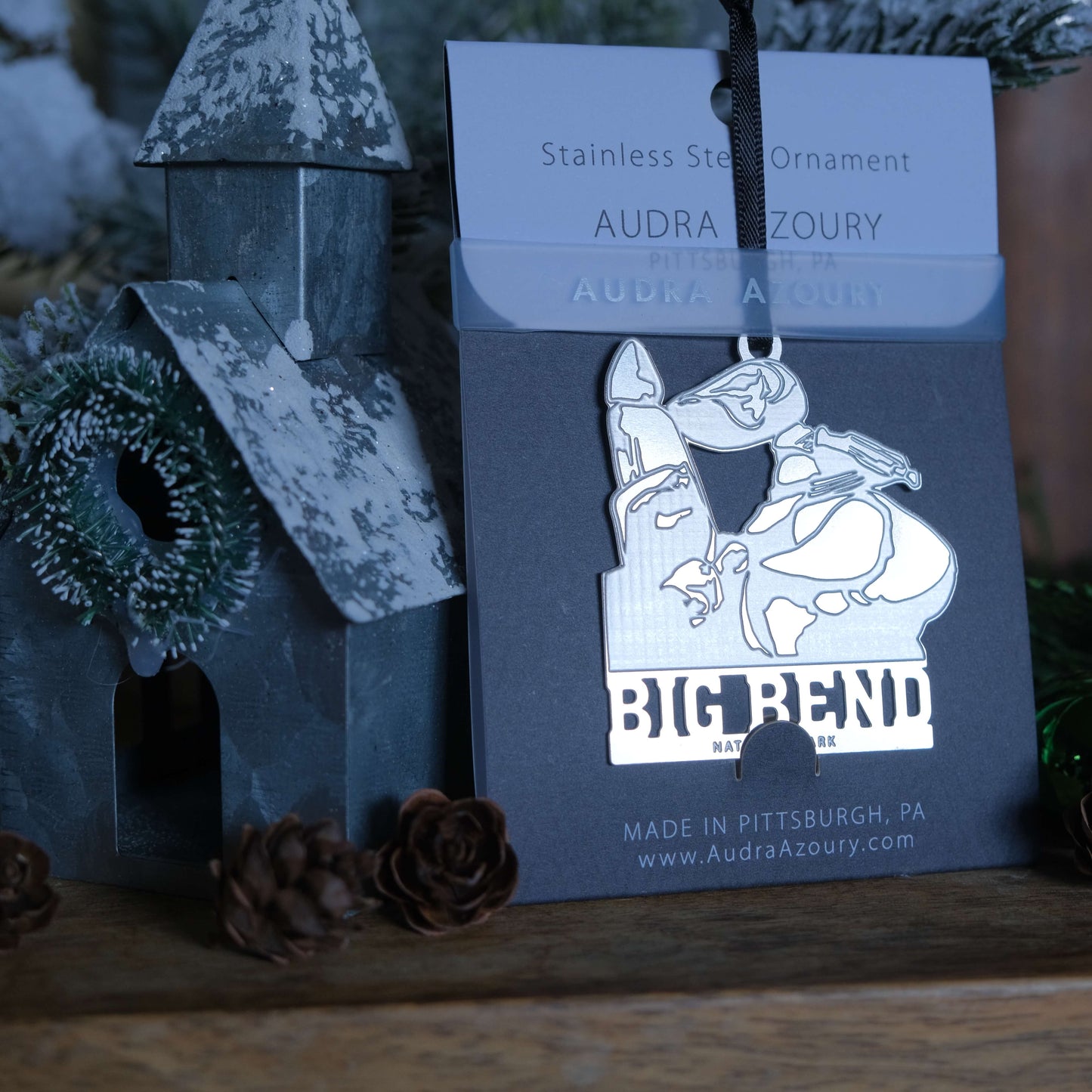 Big Bend National Park Ornament by Audra Azoury
