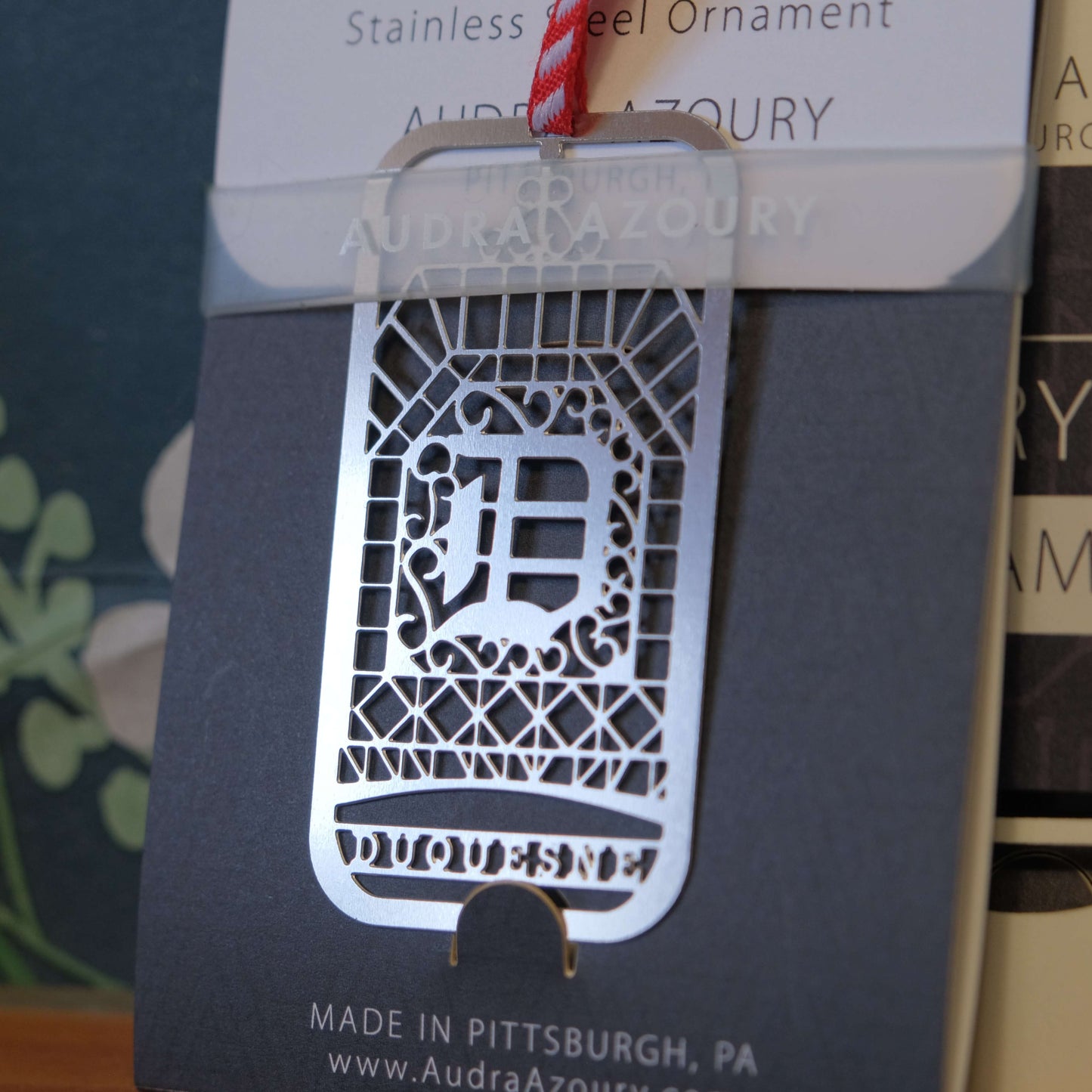 Duquesne University Gate Design Ornament by Audra Azoury Pittsburgh