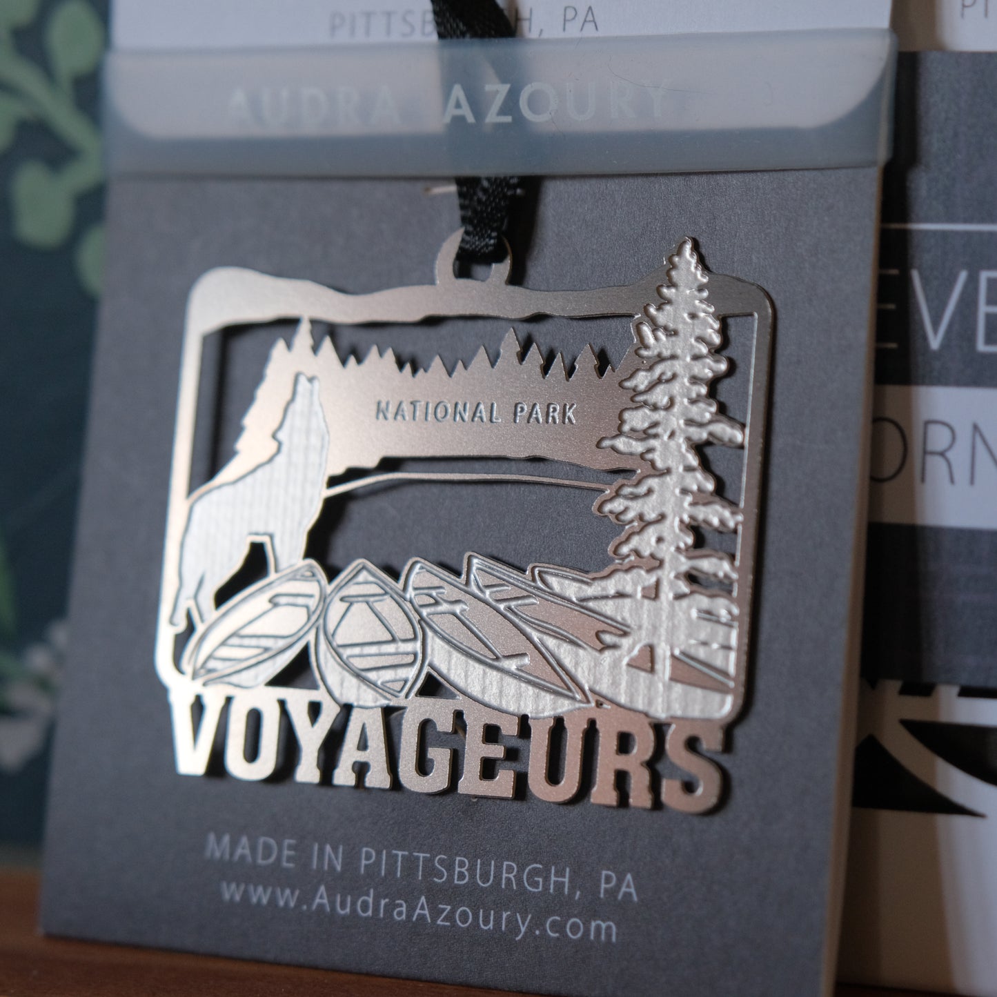 Voyageurs National Park Ornament by Audra Azoury
