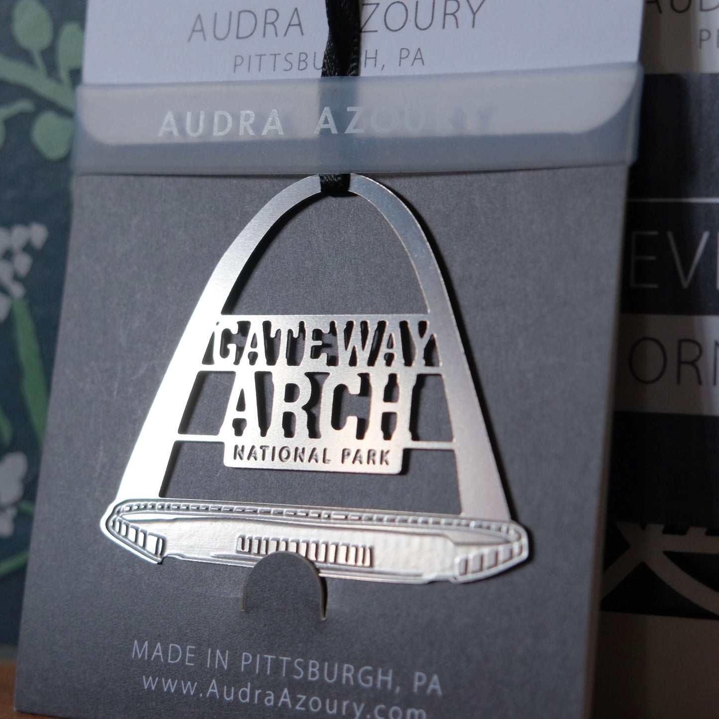 Gateway Arch National Park Ornament by Audra Azoury