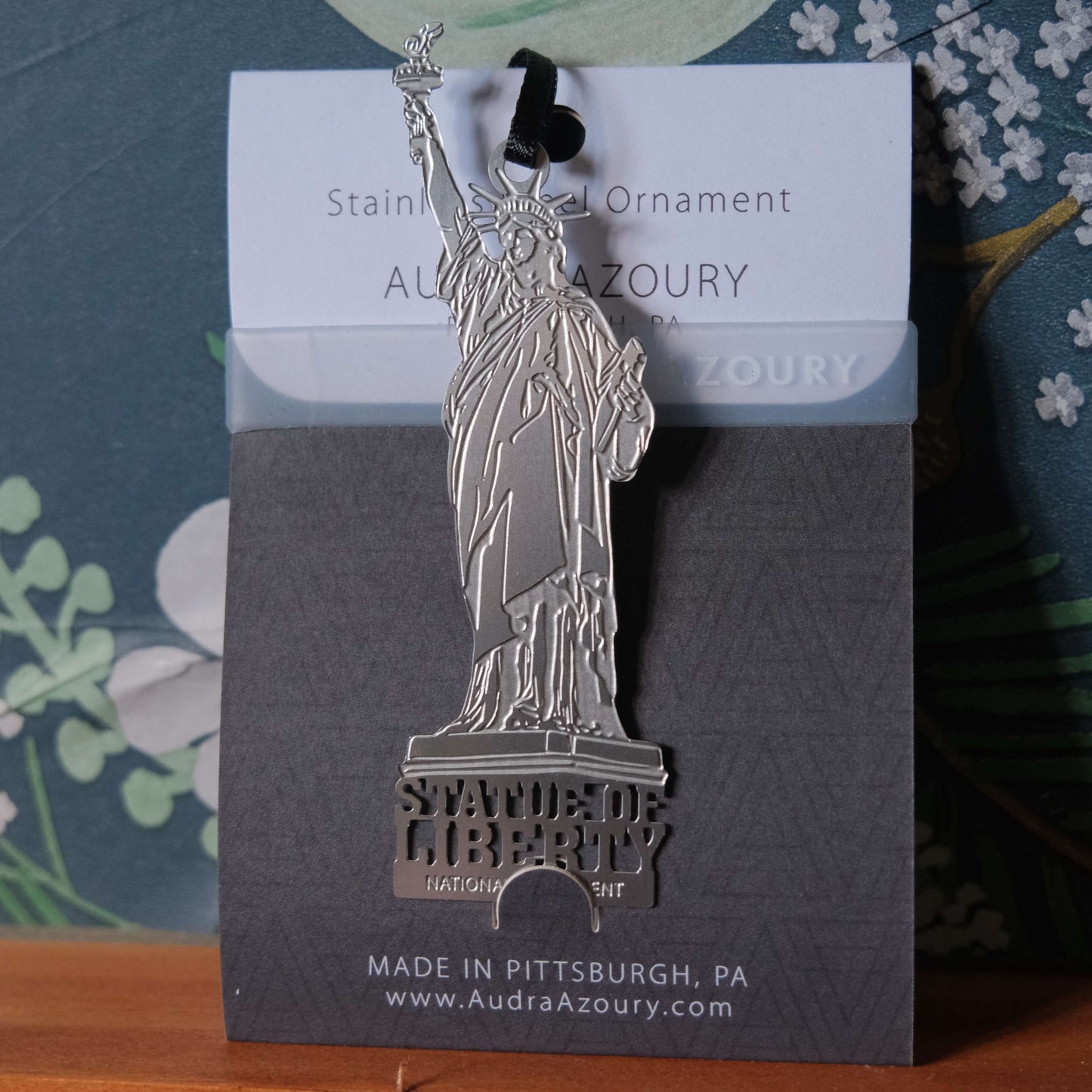Statue of Liberty National Monument Ornament by Audra Azoury