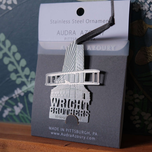 Wright Brothers National Memorial Ornament by Audra Azoury