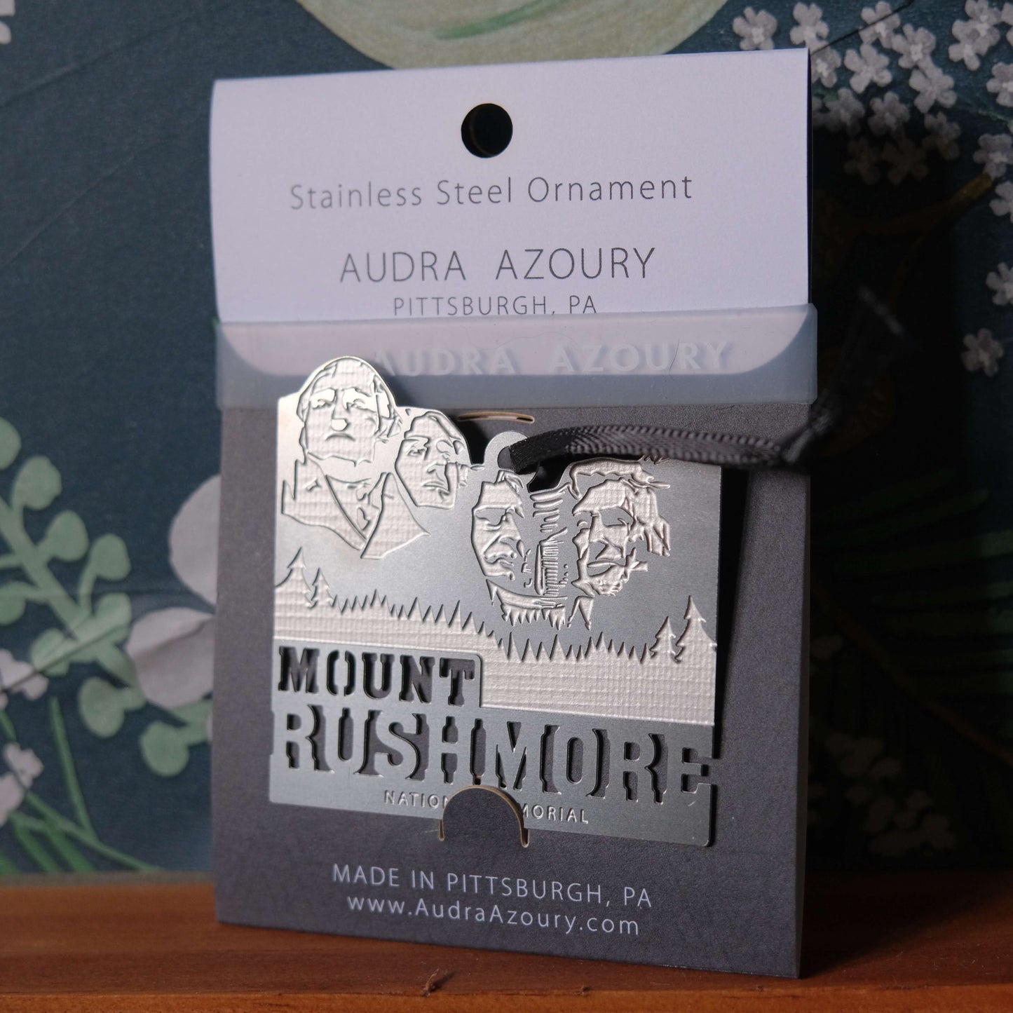 Mount Rushmore National Monument Ornament by Audra Azoury