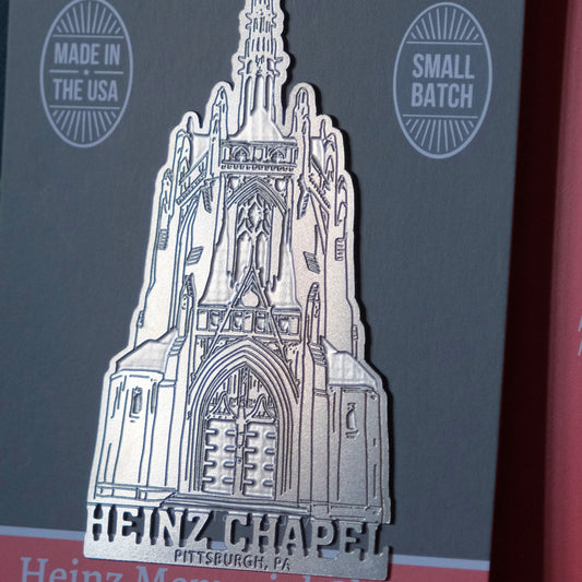 Pittsburgh Ornament | Etched Heinz Chapel