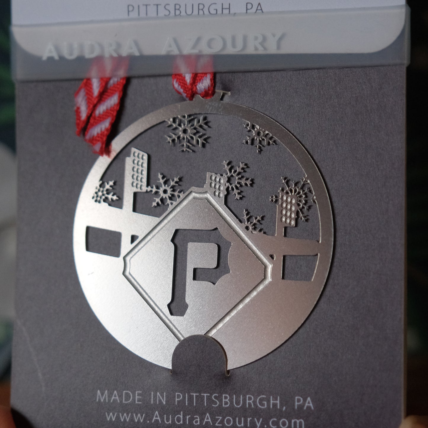 Pittsburgh Ornament | Baseball Field