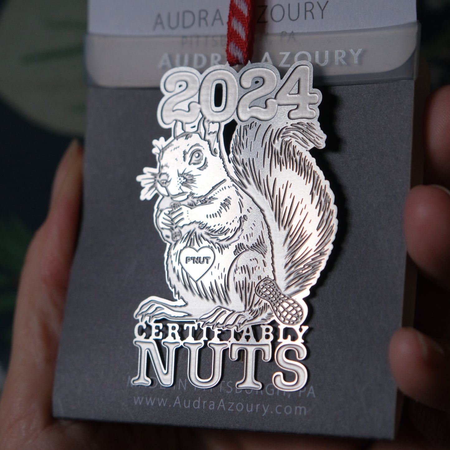 2024 - P'Nut the squirrel -Certifiably Nuts