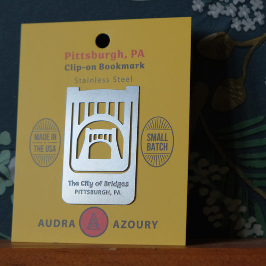 City of Bridges Clip-on Bookmark