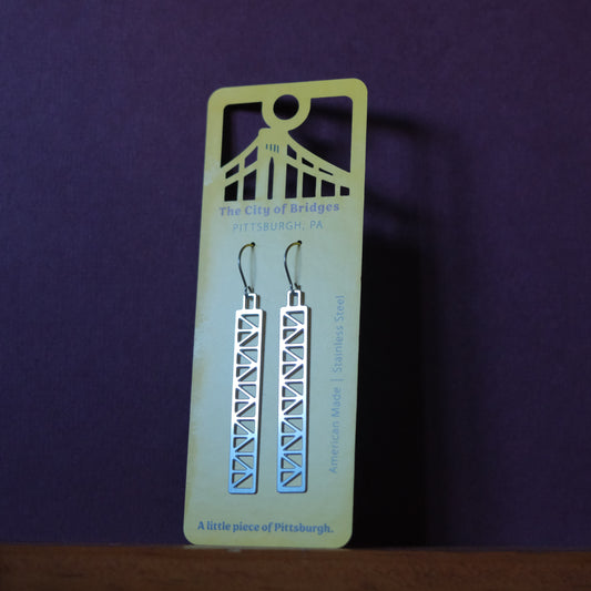 Bridge Earrings | Peace Truss