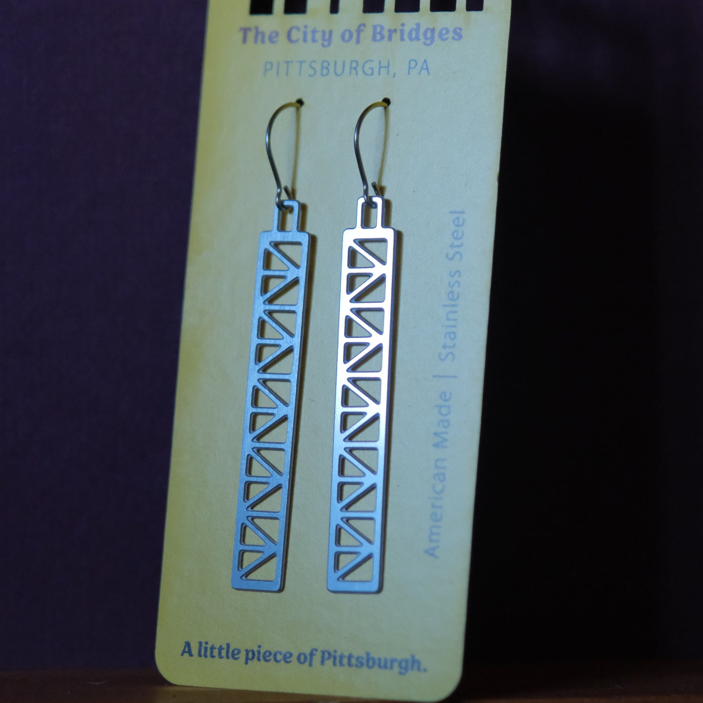 Bridge Earrings | Peace Truss