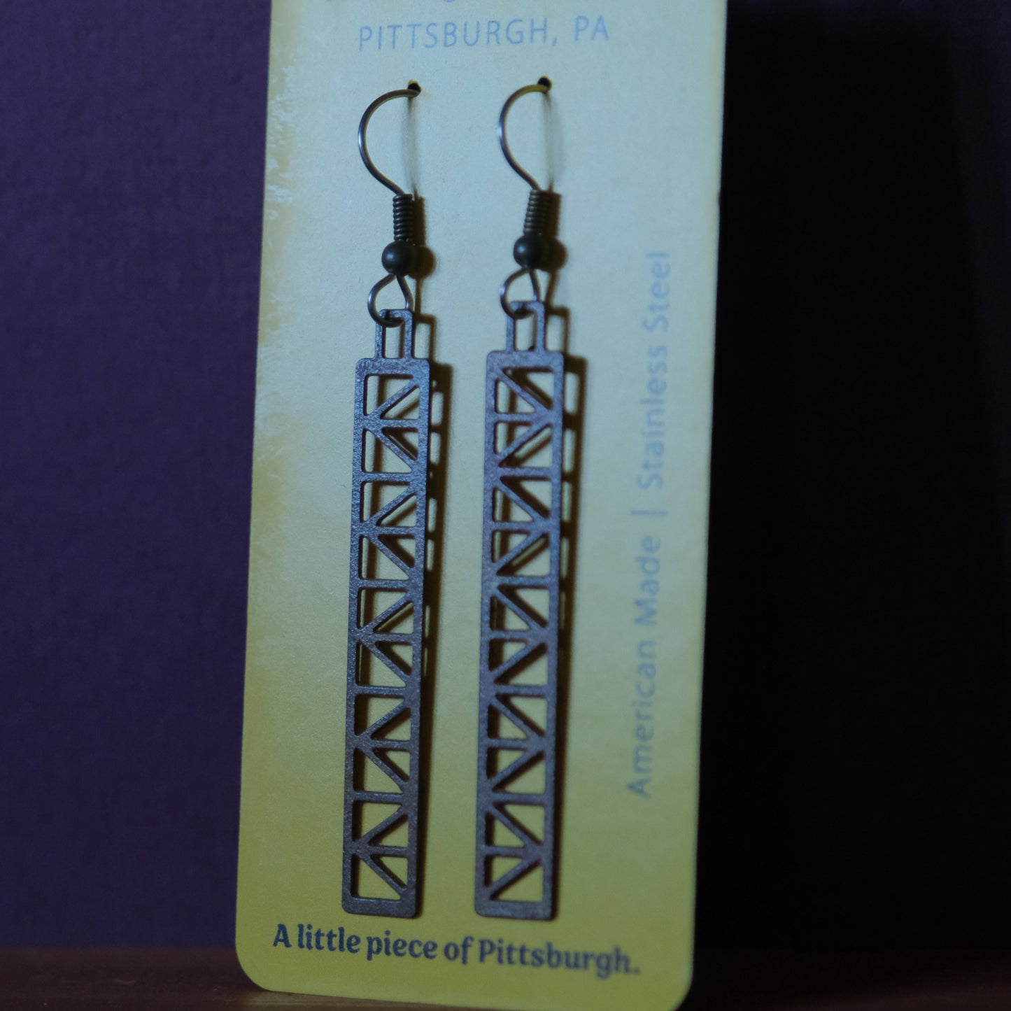 Bridge Earrings | Peace Truss