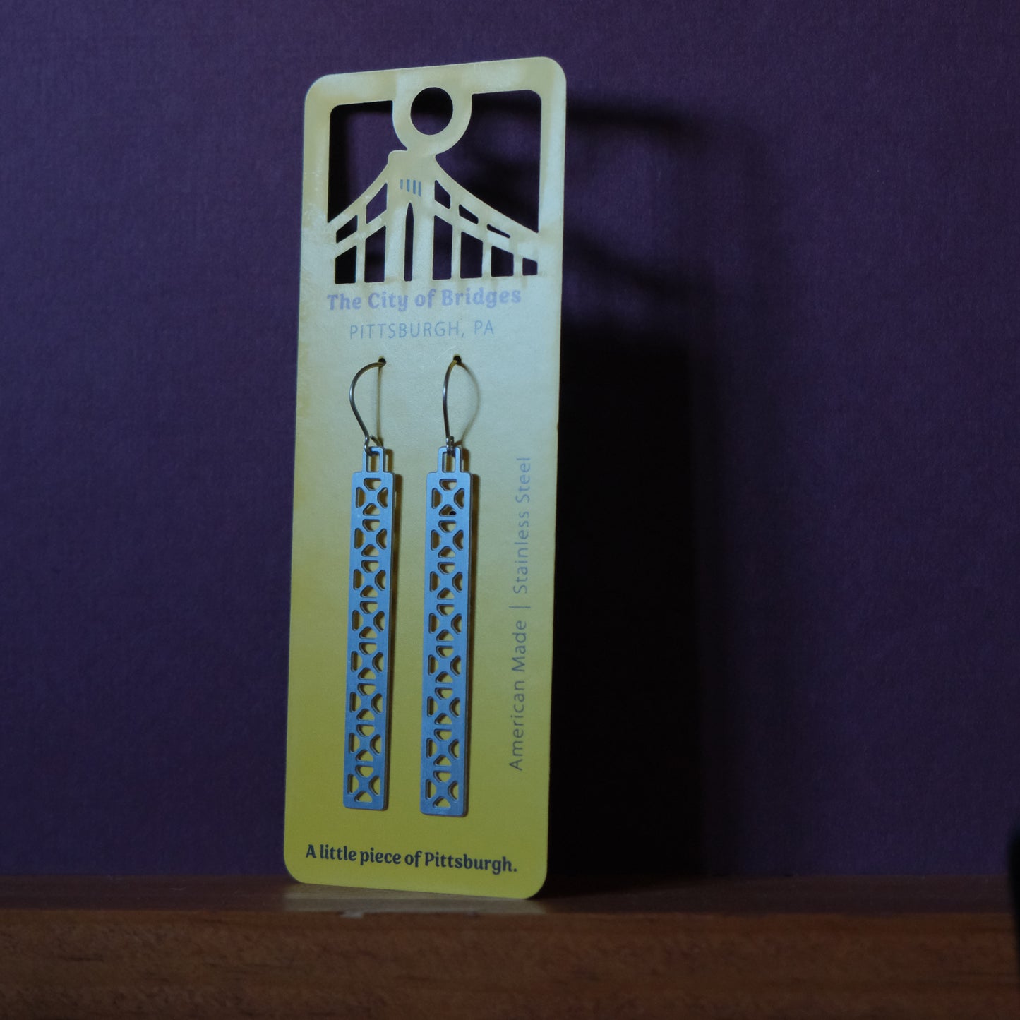 Bridge Earrings | X Truss