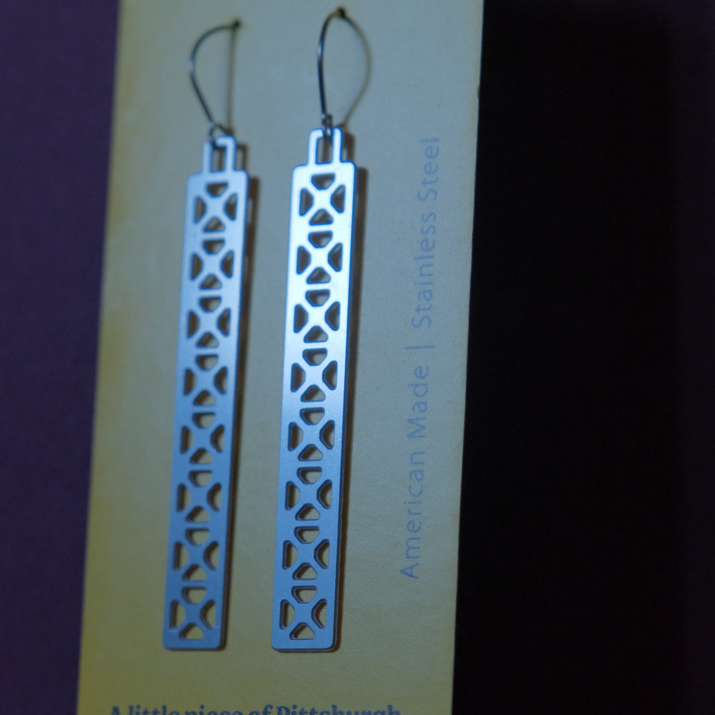 Bridge Earrings | X Truss