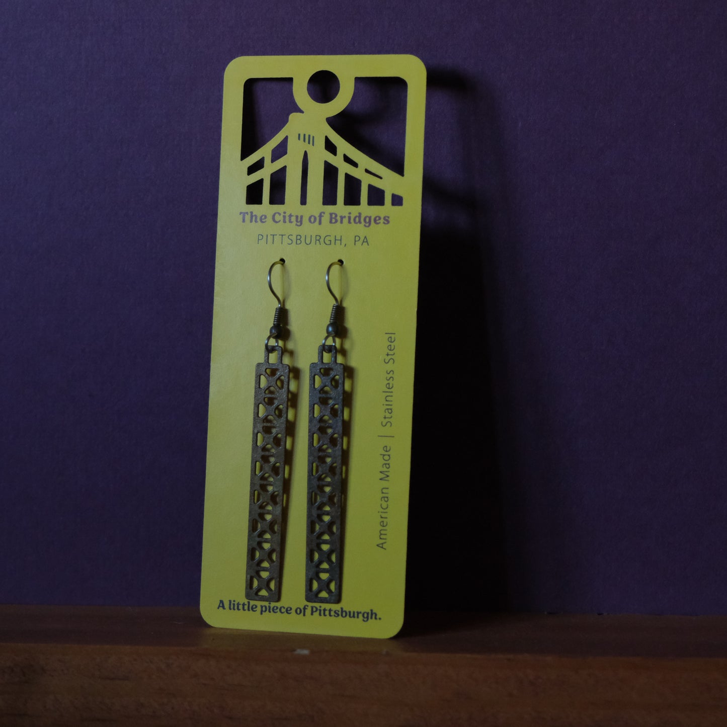 Bridge Earrings | X Truss