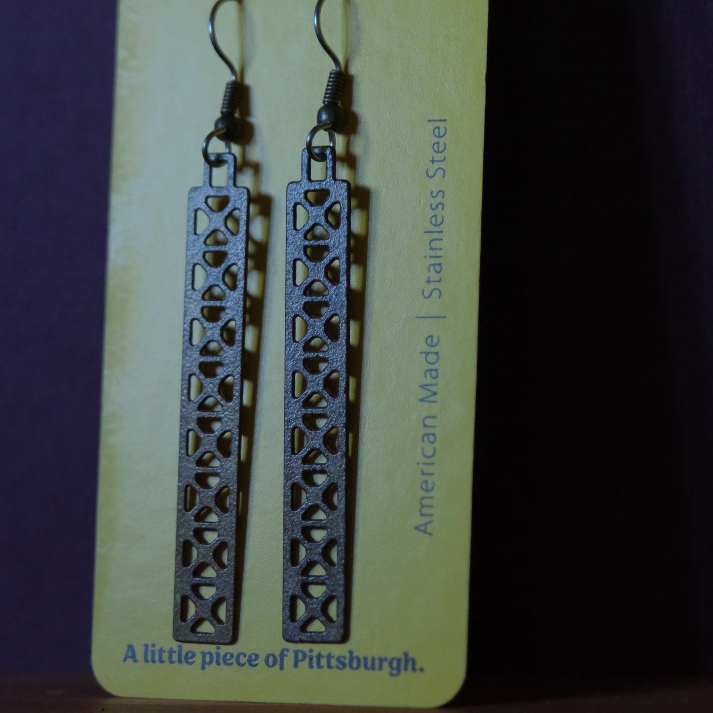 Bridge Earrings | X Truss