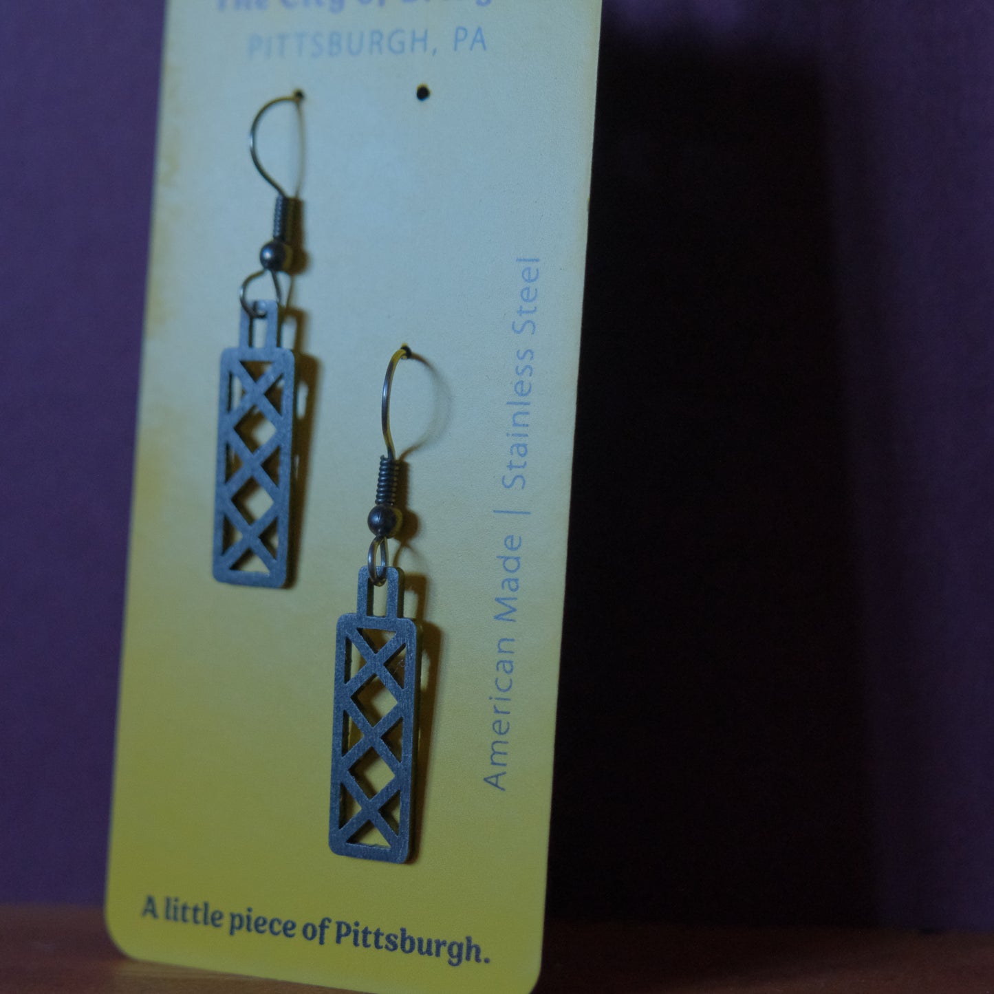 Bridge Earrings | Mini-X Truss