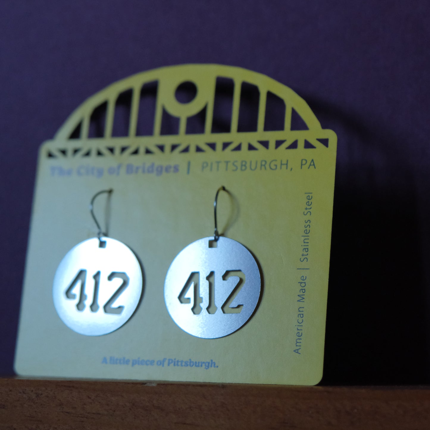 Pittsburgh Earrings | 412