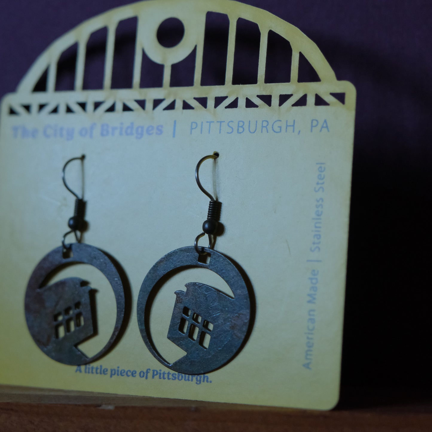 Pittsburgh Earrings | Incline