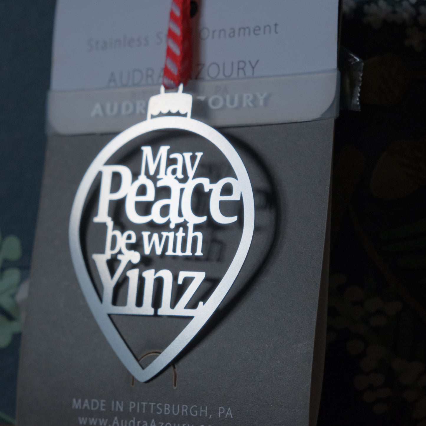 Ornament | May Peace be with Yinz