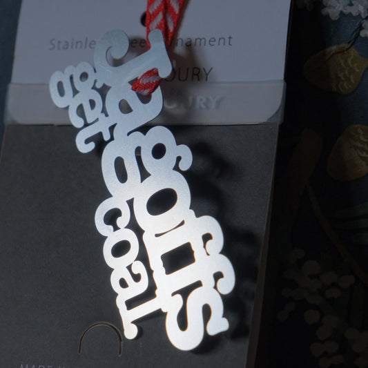 Pittsburghese Ornament | Jagoff's get coal