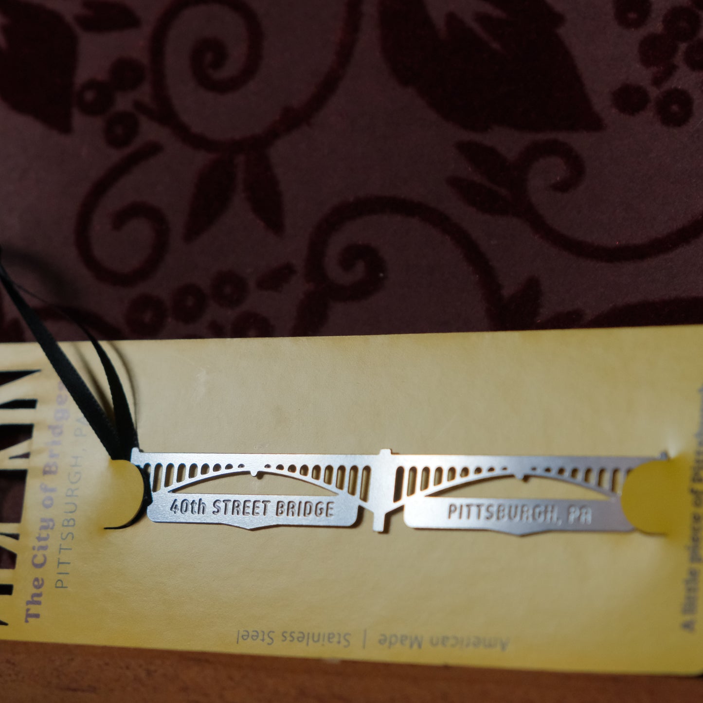 Pittsburgh Bridge Ornament | 40th Street