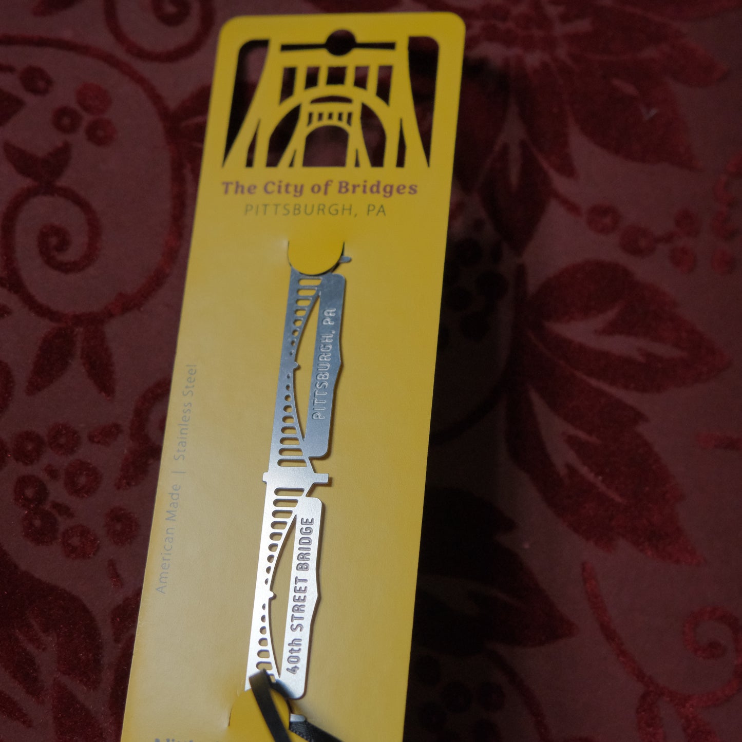 Pittsburgh Bridge Ornament | 40th Street Double Span