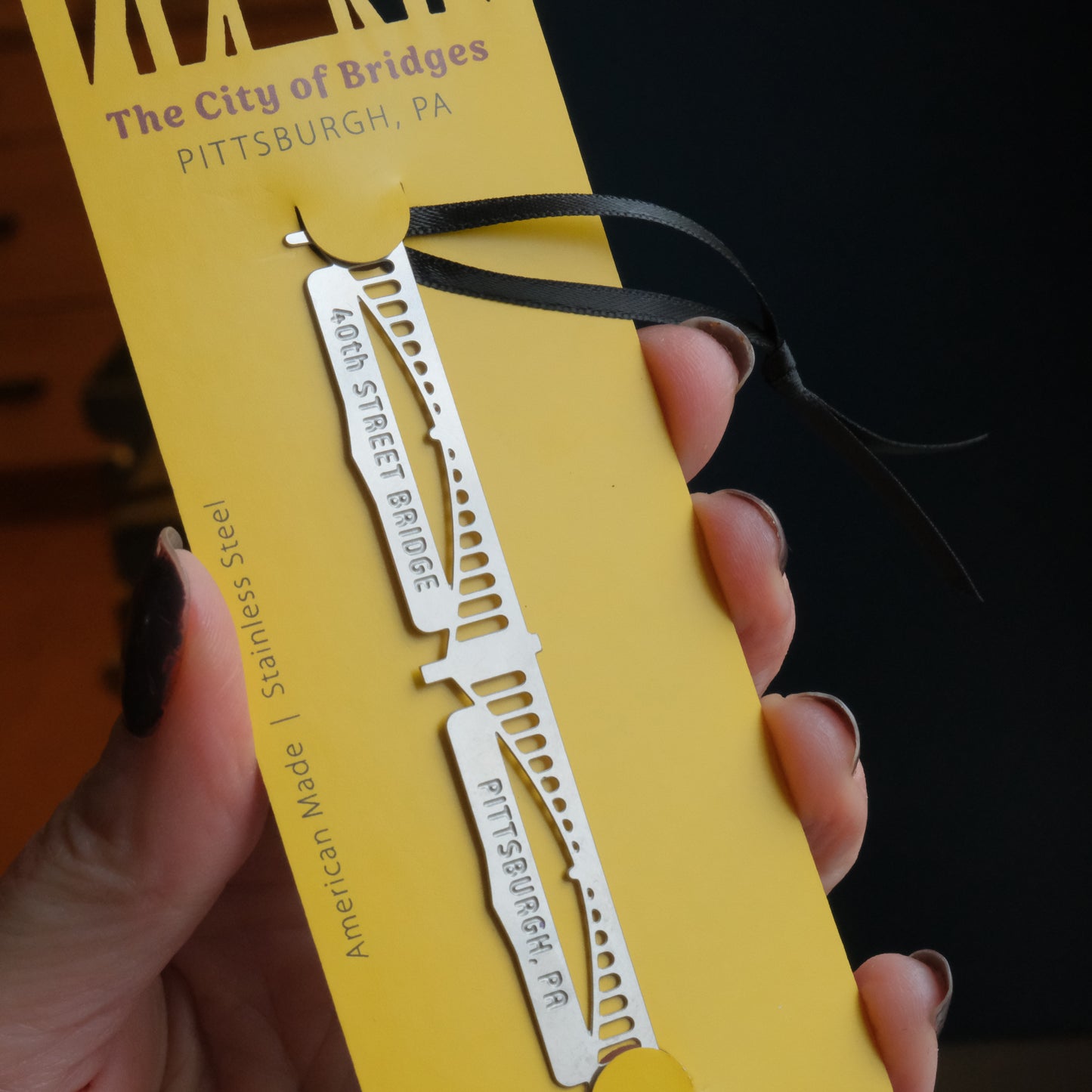 Pittsburgh Bridge Ornament | 40th Street Double Span